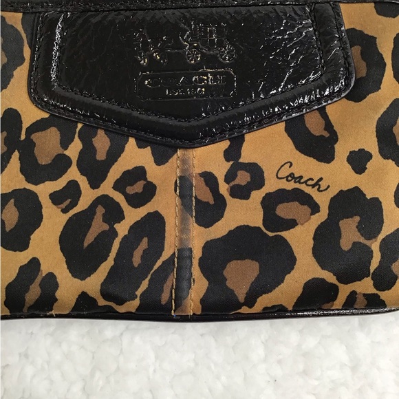 Coach Cheetah Print Wristlet Wallet - Picture 10 of 10